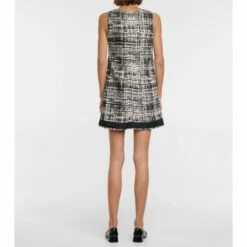 Prada Cotton And Linen Tweed Minidress -Cheap Prada Store unnamed file 2489