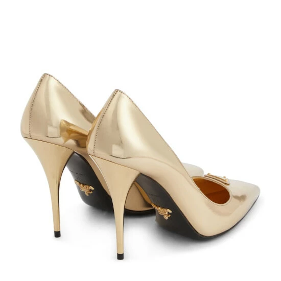 Prada Metallic Leather Pumps 4 Prada Metallic Leather Pumps - Image 2