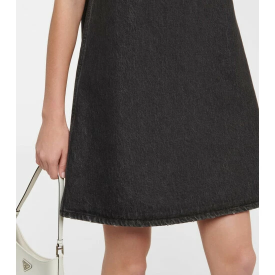 Prada Denim Minidress 6 Prada Denim Minidress - Image 4