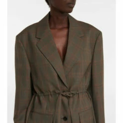 Prada Checked Wool Blazer -Cheap Prada Store unnamed file 2561