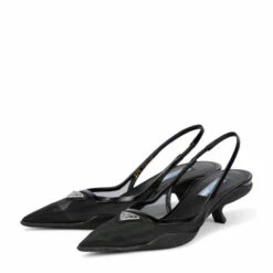 Prada Leather And Mesh Slingback Pumps -Cheap Prada Store unnamed file 2566