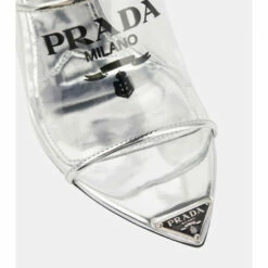 Prada Leather-trimmed Sandals -Cheap Prada Store unnamed file 2572