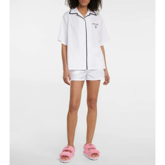 Prada Logo Terry Sandals 3 Prada Logo Terry Sandals