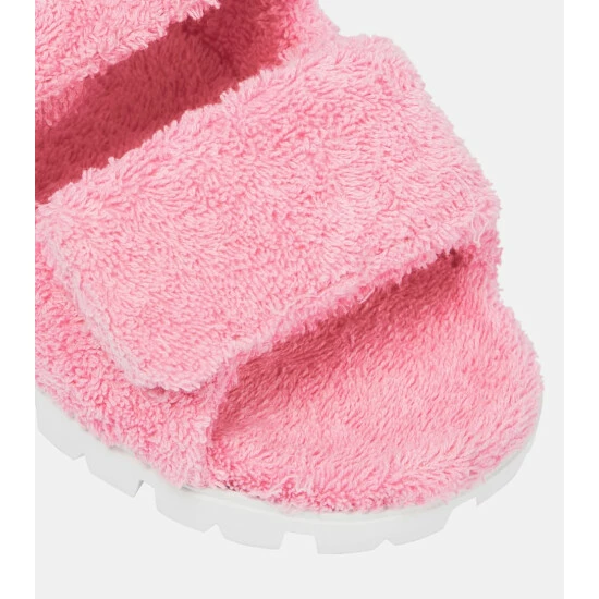 Prada Logo Terry Sandals 7 Prada Logo Terry Sandals - Image 5