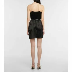 Prada Lace-insert Silk Minidress -Cheap Prada Store unnamed file 2602