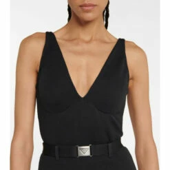 Prada Belted Knit Playsuit -Cheap Prada Store unnamed file 2621
