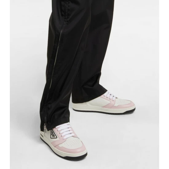 Prada Logo Leather Sneakers 5 Prada Logo Leather Sneakers - Image 3