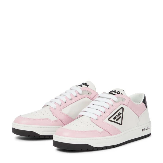 Prada Logo Leather Sneakers 6 Prada Logo Leather Sneakers - Image 4