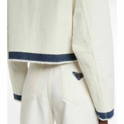 Prada Logo Cropped Denim Jacket -Cheap Prada Store unnamed file 2656