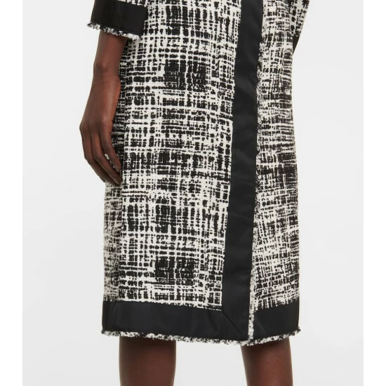 Prada Tweed Midi Skirt 6 Prada Tweed Midi Skirt - Image 4