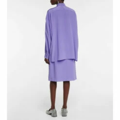 Prada Silk Crêpe De Chine Tie-neck Blouse -Cheap Prada Store unnamed file 2667