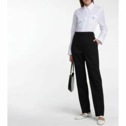 Prada Leather Ballet Flats