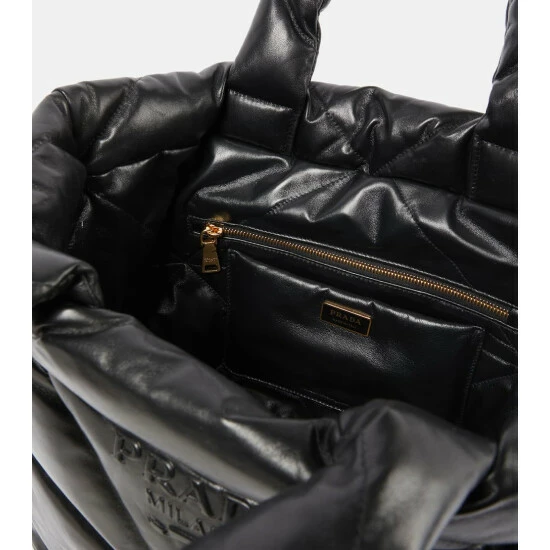 Prada Quilted Leather Tote Bag 4 Prada Quilted Leather Tote Bag - Image 2