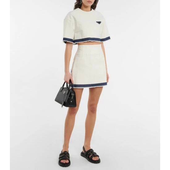 Prada Denim Miniskirt 3 Prada Denim Miniskirt