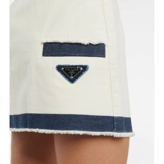 Prada Denim Miniskirt 6 Prada Denim Miniskirt - Image 4