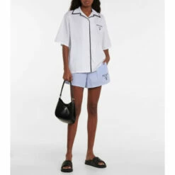 Prada Quilted Nappa Leather Slides