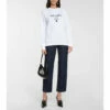 Prada Logo Embroidered Cotton Sweatshirt 2 Prada Logo Embroidered Cotton Sweatshirt -Cheap Prada Store unnamed file 2806
