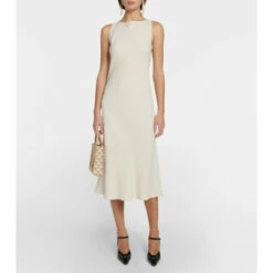 Prada Crêpe Midi Dress