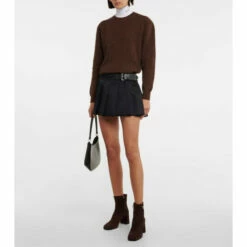 Prada Suede Ankle Boots