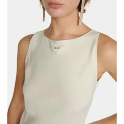 Prada Crêpe Midi Dress -Cheap Prada Store unnamed file 285