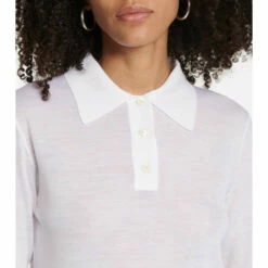 Prada Virgin Wool Polo Top -Cheap Prada Store unnamed file 2876