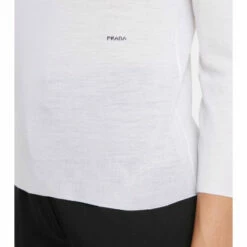 Prada Virgin Wool Polo Top -Cheap Prada Store unnamed file 2877
