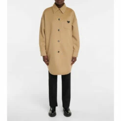 Prada Wool, Angora And Cashmere Coat -Cheap Prada Store unnamed file 2901