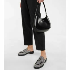 Prada Crystal-embellished Satin Slippers -Cheap Prada Store unnamed file 2926