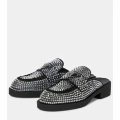 Prada Crystal-embellished Satin Slippers -Cheap Prada Store unnamed file 2927