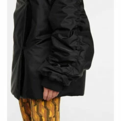 Prada Nylon Off-the-shoulder Jacket -Cheap Prada Store unnamed file 2938