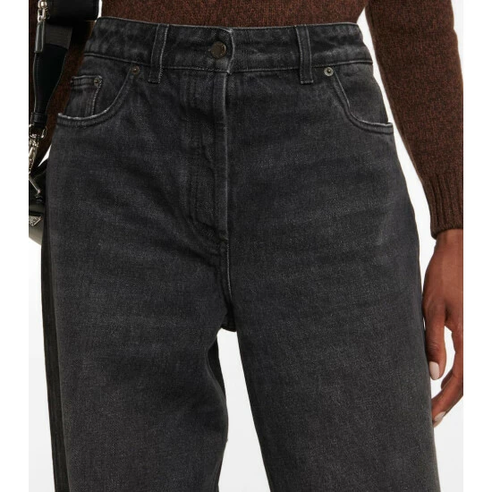 Prada Low-rise Wide-leg Jeans 5 Prada Low-rise Wide-leg Jeans - Image 3