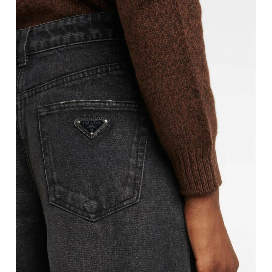 Prada Low-rise Wide-leg Jeans 7 Prada Low-rise Wide-leg Jeans - Image 5