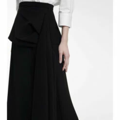 Prada Belted Twill Midi Skirt -Cheap Prada Store unnamed file 2967