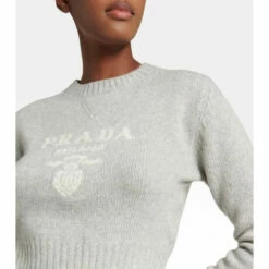 Prada Virgin Wool And Cashmere Cropped Sweater 7 Prada Virgin Wool And Cashmere Cropped Sweater -Cheap Prada Store unnamed file 298
