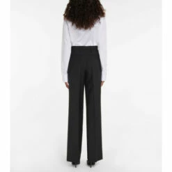 Prada Mohair And Wool Wide-leg Pants -Cheap Prada Store unnamed file 2984