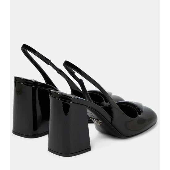 Prada Patent Leather Slingback Pumps 4 Prada Patent Leather Slingback Pumps - Image 2