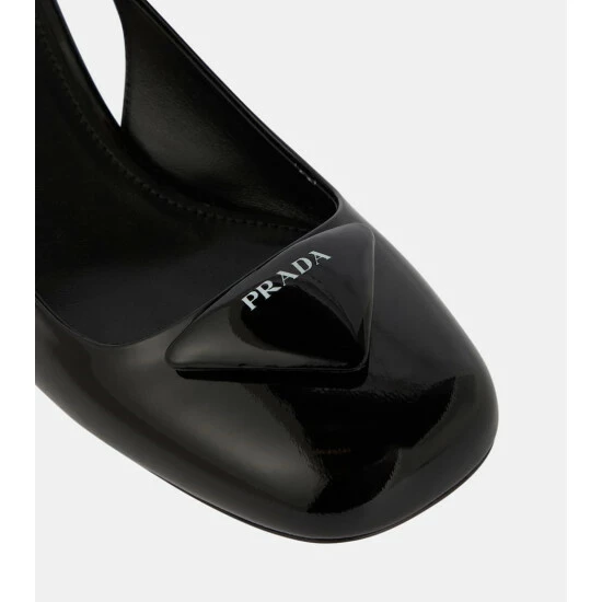 Prada Patent Leather Slingback Pumps 7 Prada Patent Leather Slingback Pumps - Image 5