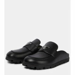 Prada Leather Slippers -Cheap Prada Store unnamed file 3015