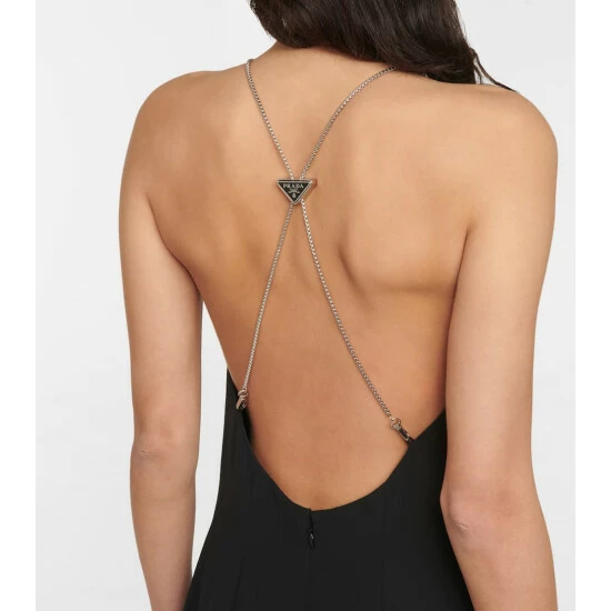 Prada Halterneck Chainlink Minidress 5 Prada Halterneck Chainlink Minidress - Image 3