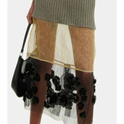 Prada Embellished Wool-blend Midi Dress -Cheap Prada Store unnamed file 3042