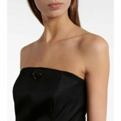 Prada Re-Nylon Gabardine Midi Dress -Cheap Prada Store unnamed file 3045