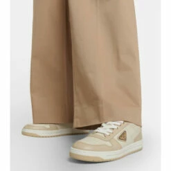 Prada Downtown Logo Leather Sneakers -Cheap Prada Store unnamed file 306