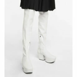 Prada Faux Leather Over-the-knee Boots -Cheap Prada Store unnamed file 3079