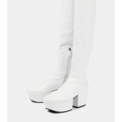 Prada Faux Leather Over-the-knee Boots -Cheap Prada Store unnamed file 3080
