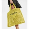 Prada Logo Raffia Tote Bag -Cheap Prada Store unnamed file 309