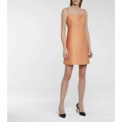 Prada Stretch-cady Minidress