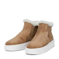 Prada Macro Shearling-lined Suede Sneakers -Cheap Prada Store unnamed file 3108