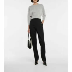 Prada Wool And Cashmere Cropped Sweater