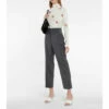 Prada High-rise Virgin Wool Slim Pants -Cheap Prada Store unnamed file 3131