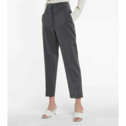 Prada High-rise Virgin Wool Slim Pants -Cheap Prada Store unnamed file 3133